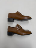Toronto Square Toe Buckle Loafers