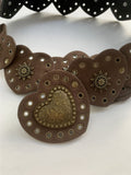 Deuca Vintage Heart Belt