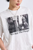 Vintage taxi slap crop tee