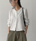 Closet Lace Crop Blouse