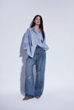 twisted denim