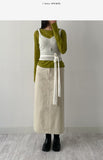 Enne Alpaca Wrap Bustier