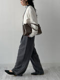Tweed Zip-Up Blouson Jacket