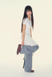 Selique dot frill skirt