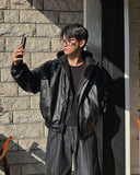 Leron leather jacket