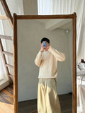 Diamond Fisherman Round Knit
