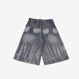 (Unisex) Leke Washing Half Pants