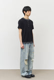 Scout Destroyed Wide Denim