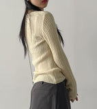 Mamonde Rib Knit T-shirt