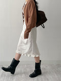 All Day Viscose Round Neck Cardigan