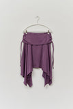 (W) Crack Satin Skirt