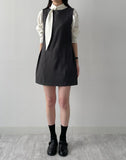[Wrap Skirt SET] Joanne Sleeveless Wrap One Piece