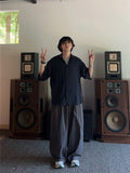 Cooling Linen Two-Tuck Balloon Pants