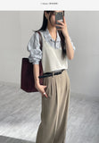 Lambswool Knit Bustier