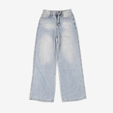 Derin Cut Off Wide Denim Pants