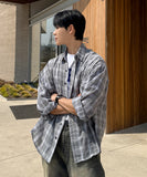 Bion Wrinkle Check Shirt