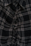 (W) Calm Checked Shirt