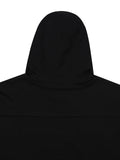 (M) AXIS LAYER BUTTON HOODIE