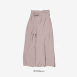 Muse Strap Slit Wrap Skirt