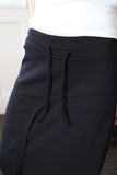 Tie banding long skirt