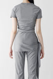 Ruble Slim T-shirt + Wrap Pants Set
