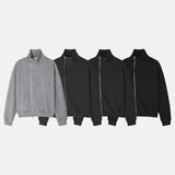 Moore Side Knitted Zip Up