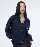PRTN) Vintage Cutoff Check Shirt