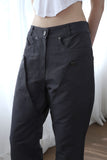 Stack Button Pants