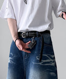 Covering Leather Belt