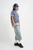 Semi-cropped daily t-shirt