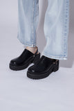 strap button shoes