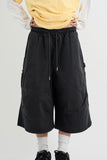 Washed Volume Carpenter Bermuda Pants