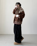 Lovely Nordic Balloon Knit