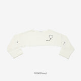 Solas Heart Crop Knit