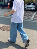 Real Wide Denim Pants