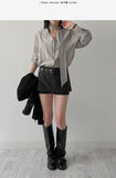 Flute Layered Skirt Pants