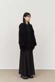 Landy Boucle Knitted Zip Up