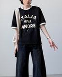 Viva Crop Ringer T-Shirt