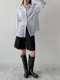 Actor Linen Two-Way Loose Fit Shirt