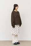 Node Collar Suede Jacket