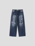 Delta Washed Damage Denim