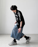 Assemble Collar Knit Zip-up
