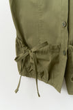 (W) Cake Pocket Slim Shirt