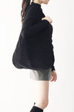 Dot-On Reversible Suede Shoulder Bag