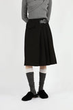 Flat ribbed socks