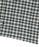CHECK APPLIQUE HALF SHIRT