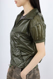 Rain Glossy Zip-Up