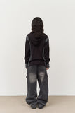 Star Henley Warmer Knit Hoodie