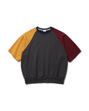 Palette Raglan Half Sweat Shirt