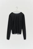 (W) Jane Mesh Dot Top